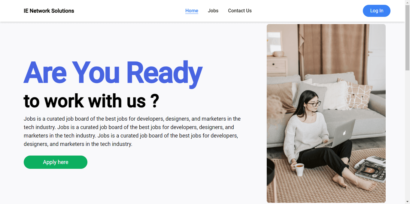 IE Vacancy | Enterprise Recruitment System